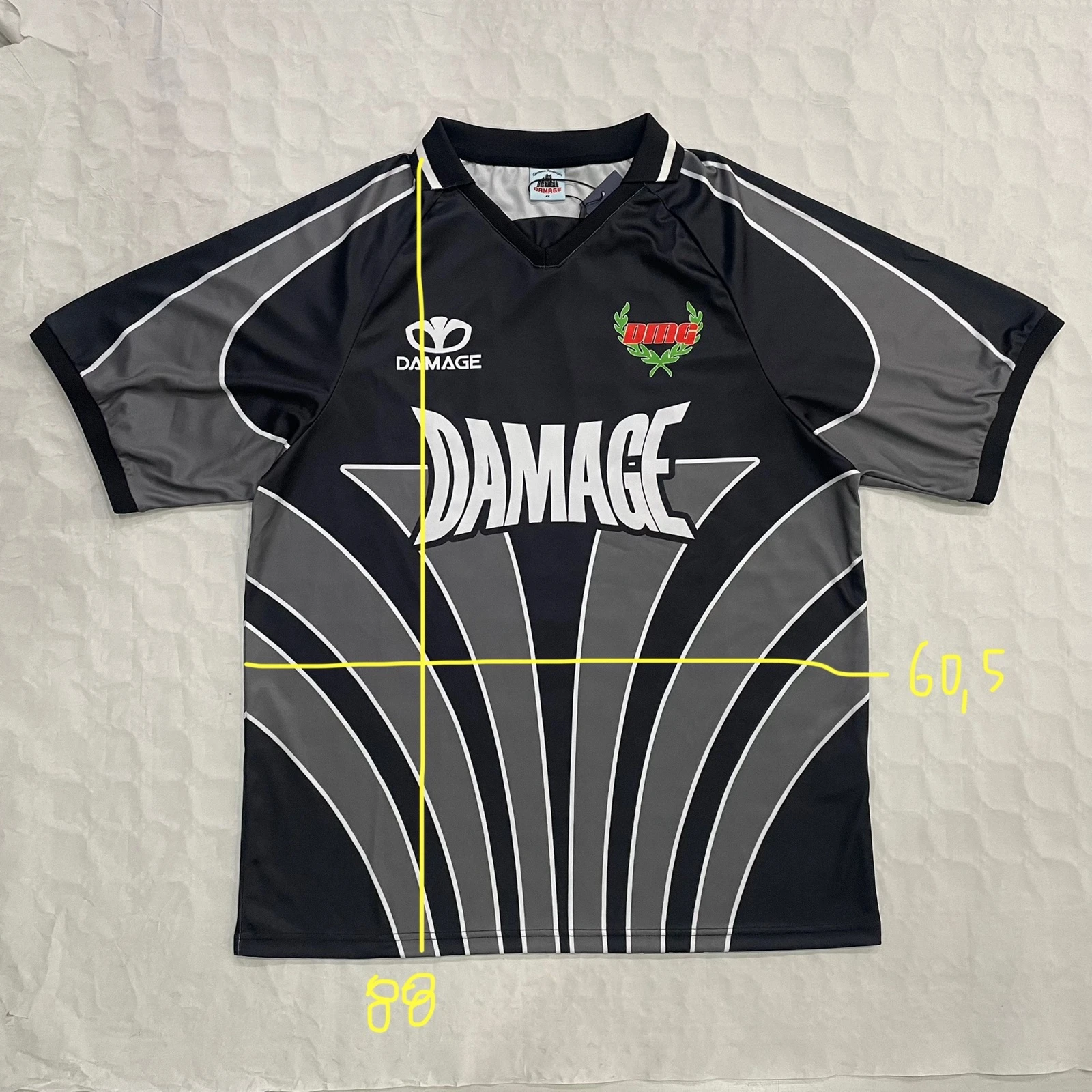 Damage T-shirt - DSV Jersey Tee (Zwart/Grijs) – photo 2
